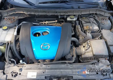 2012 Mazda Mazda3 I Touring z USA, uszkodzony, nr VIN JM1BL1V86C1692851